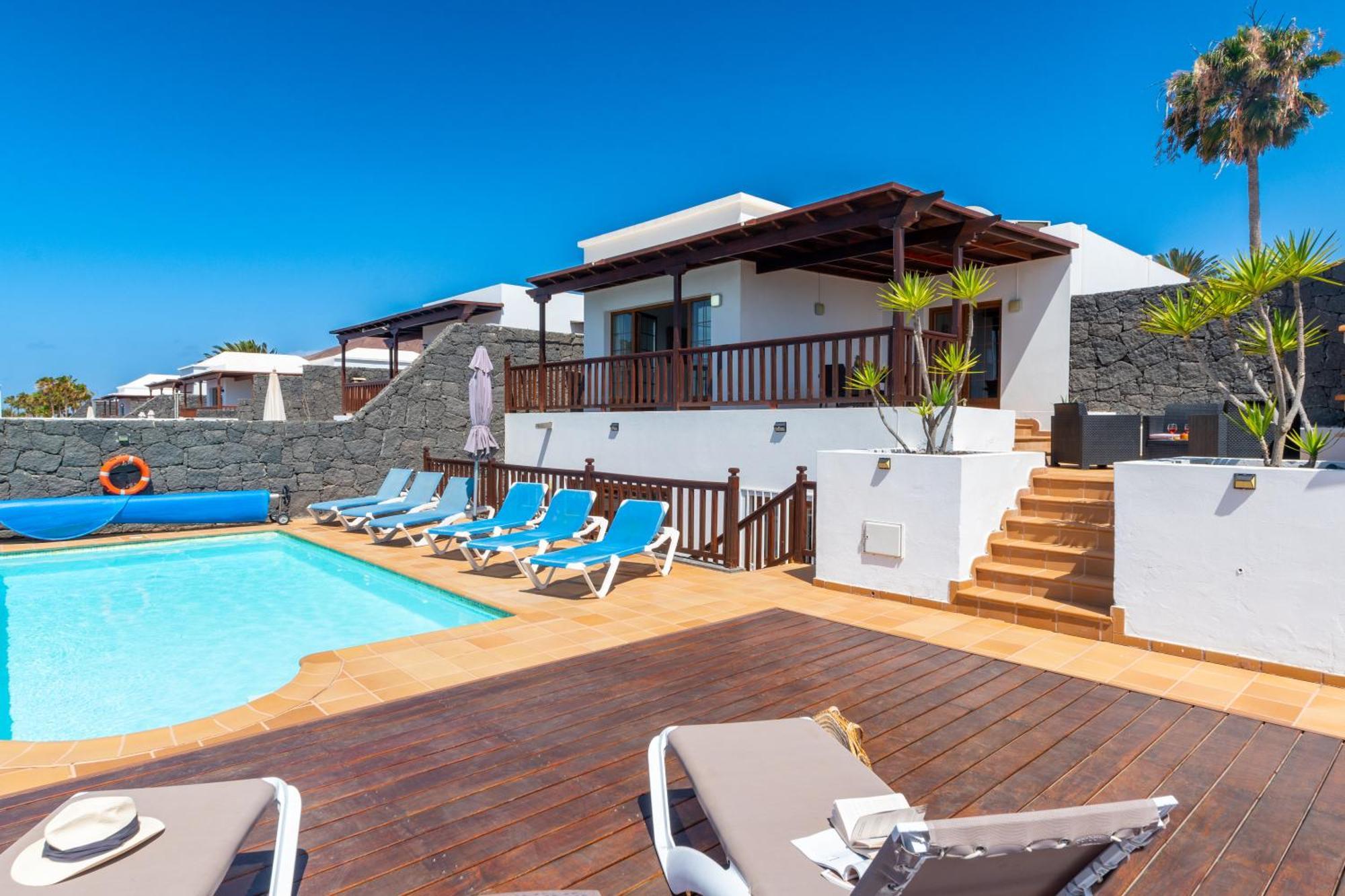 Playa Blanca Vista Lobos Villa With Sea View 외부 사진